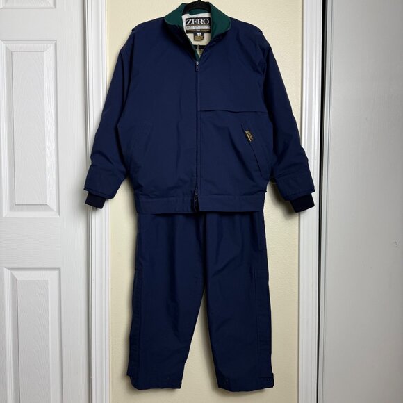 Vintage Zero Restriction Gore-Tex Golf Rain Jacket Pants Set USA Made Size Sz S - Picture 1 of 16